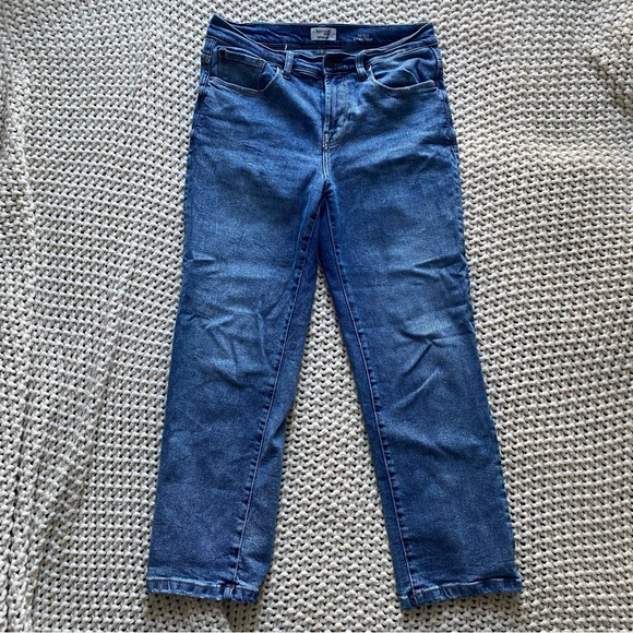 Kensie vintage luxe “the Ella” high rise straight dark jeans - Picture 1 of 5